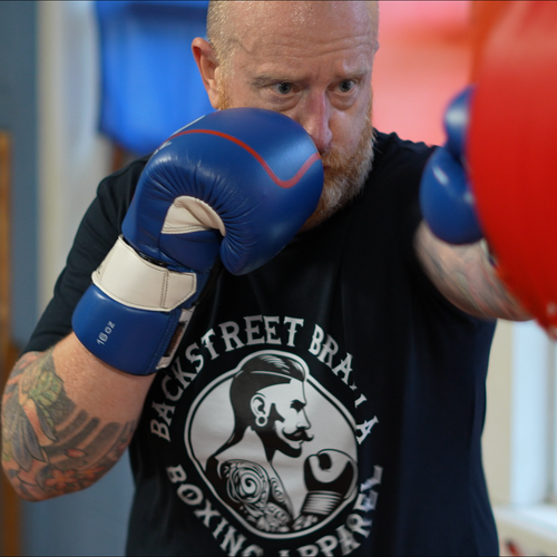 Mens Eat Sleep Brawl Repeat T-Shirt