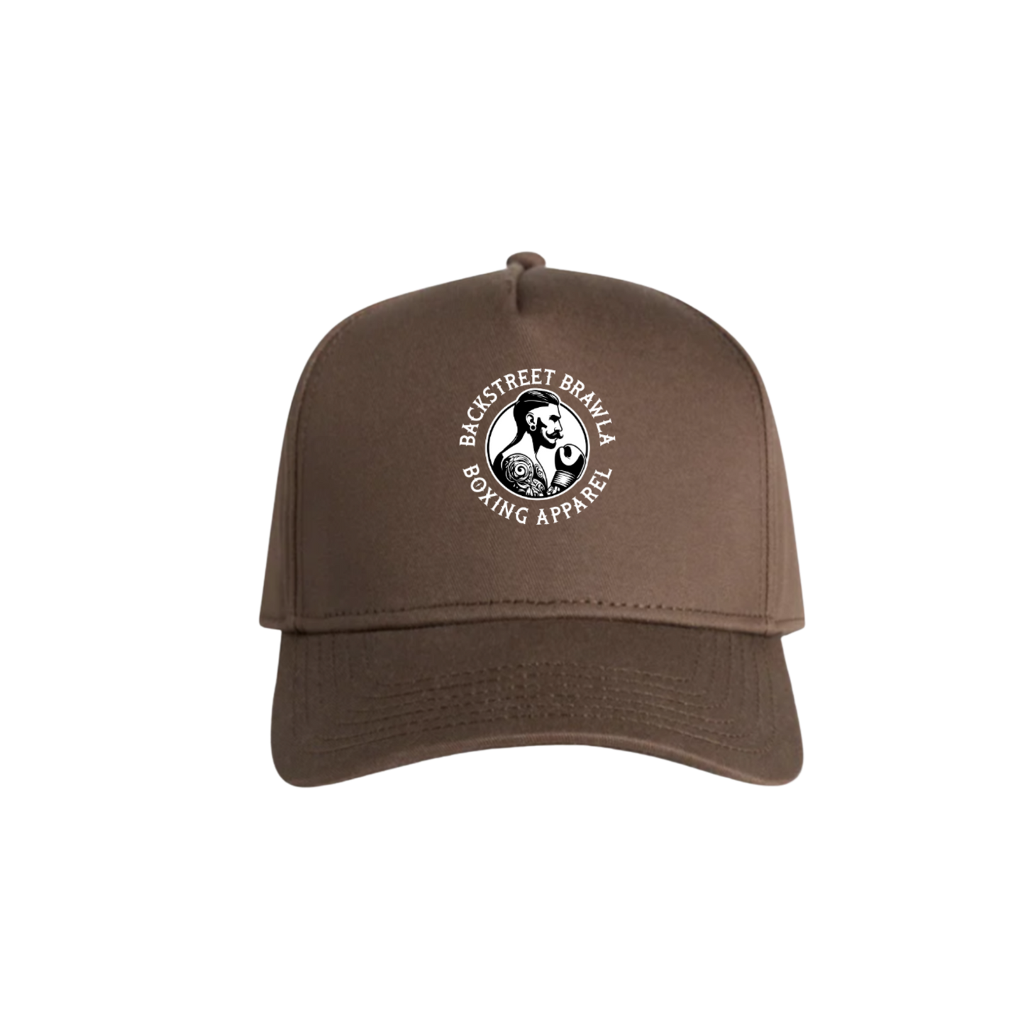 Mens Built to Brawl Logo Trucker Hat