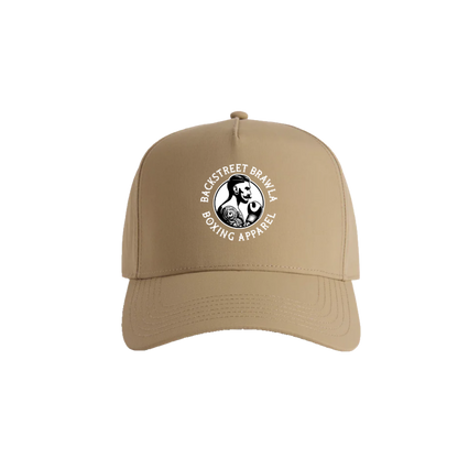 Mens Built to Brawl Logo Trucker Hat