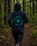 Womens Eat Sleep Brawl Repeat Hoodie