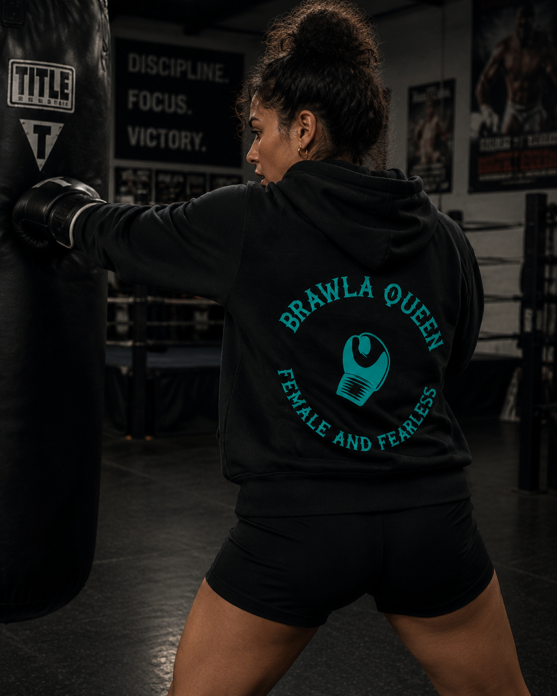 Womens Brawla Queen Hoodie