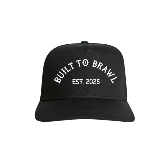 Mens Built to Brawl Est. 2025 Trucker Hat