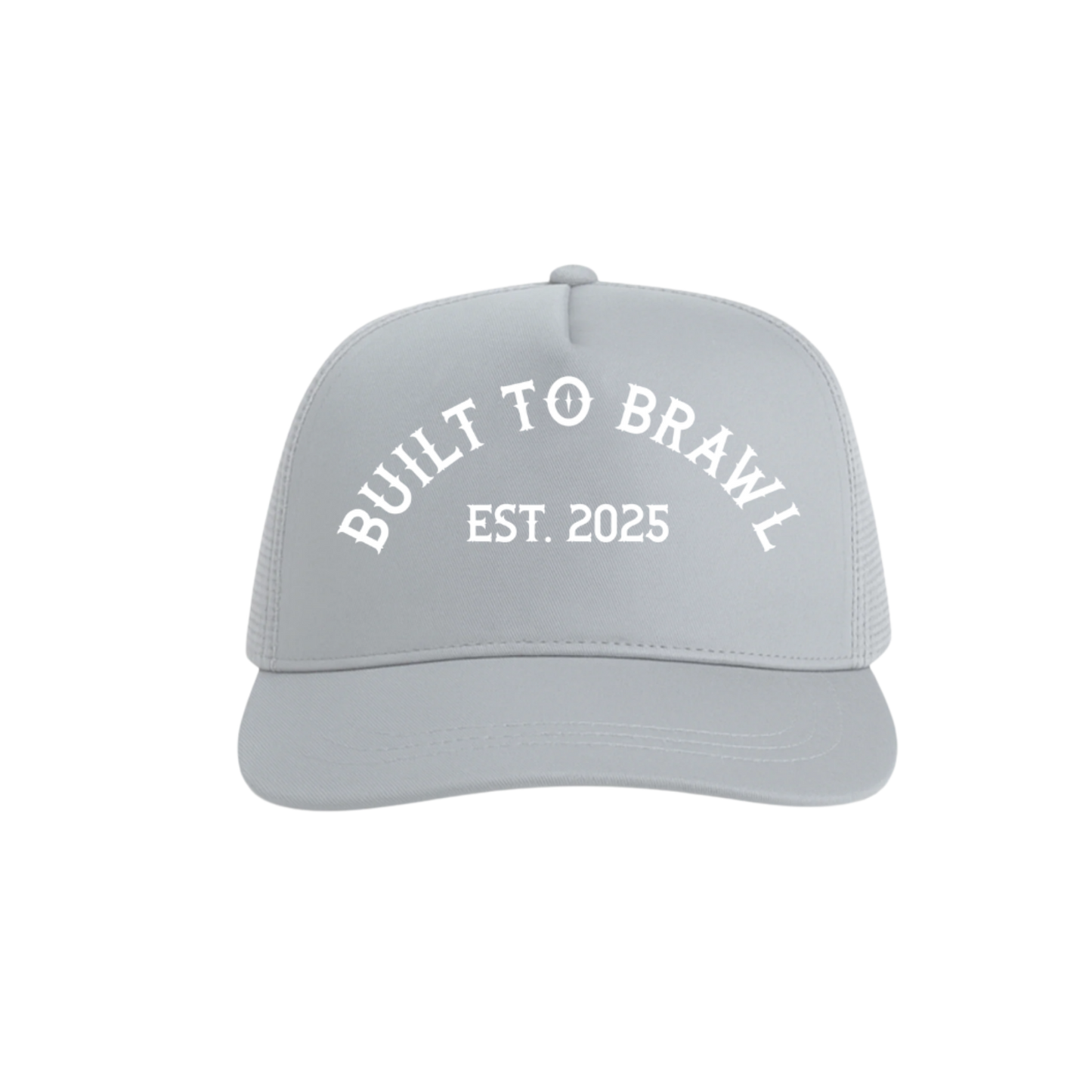 Mens Built to Brawl Est. 2025 Trucker Hat