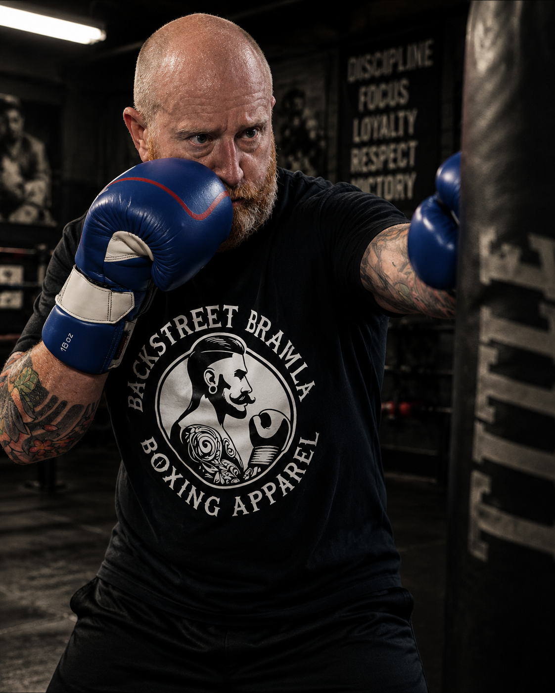 Mens Eat Sleep Brawl Repeat T-Shirt