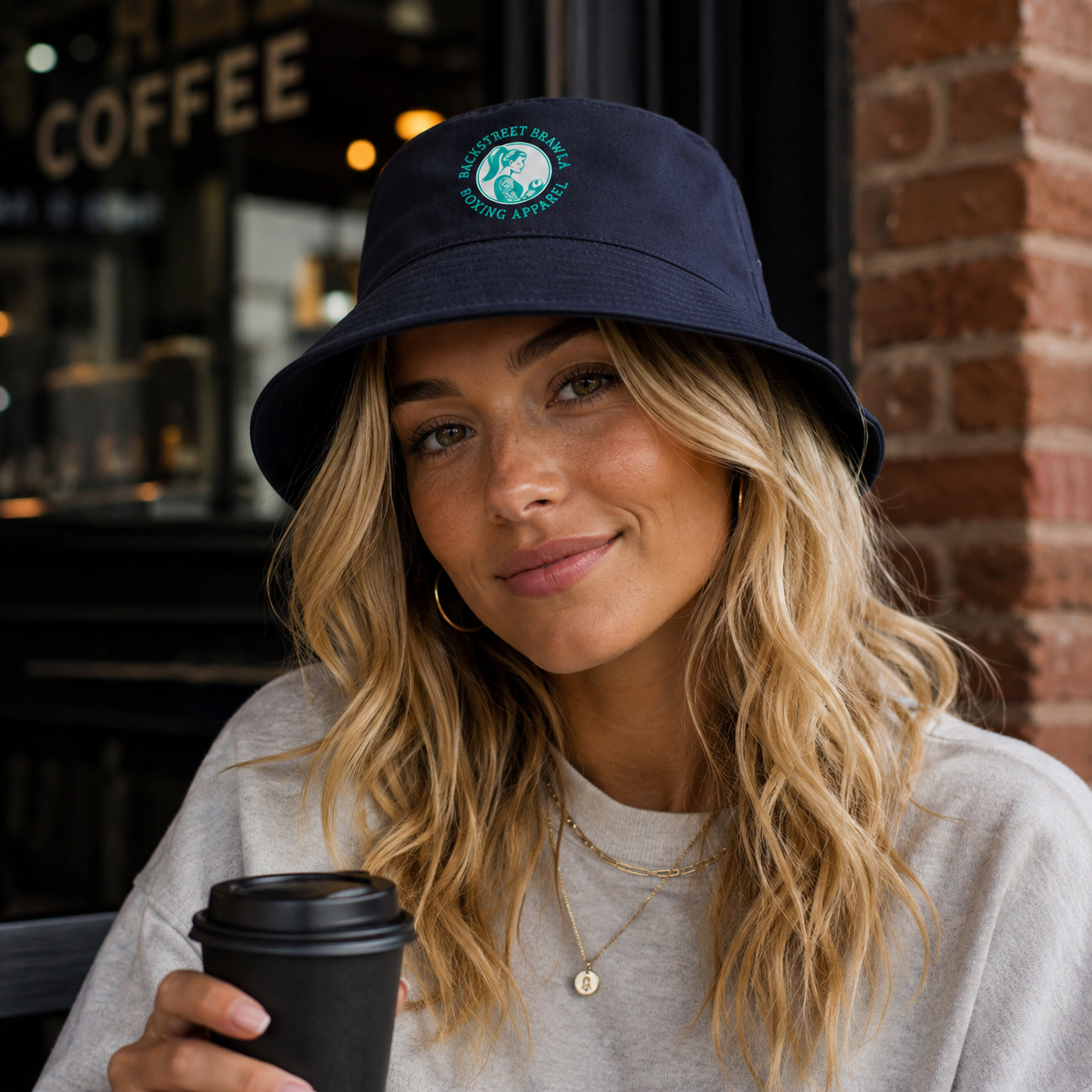 Womens Backstreet Brawla Bucket Hat