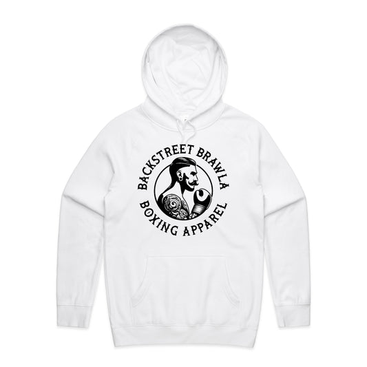 Mens Eat Sleep Brawl Repeat Hoodie
