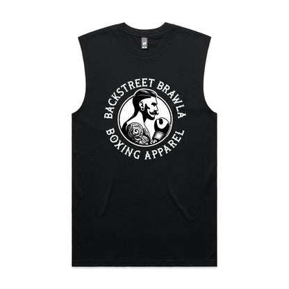 Mens Eat Sleep Brawl Repeat Singlet Top