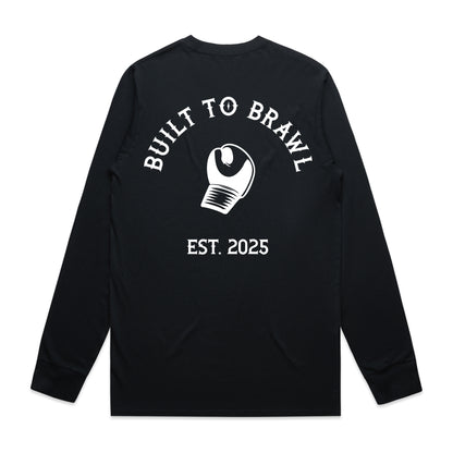 Mens Built to Brawl Long Sleeve Tee