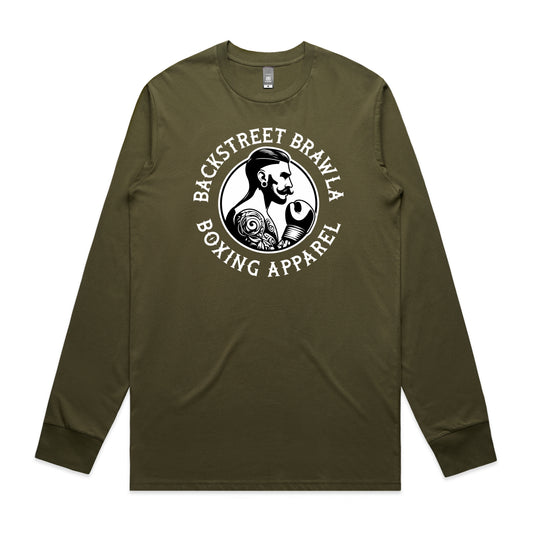 Mens Built to Brawl Long Sleeve Tee