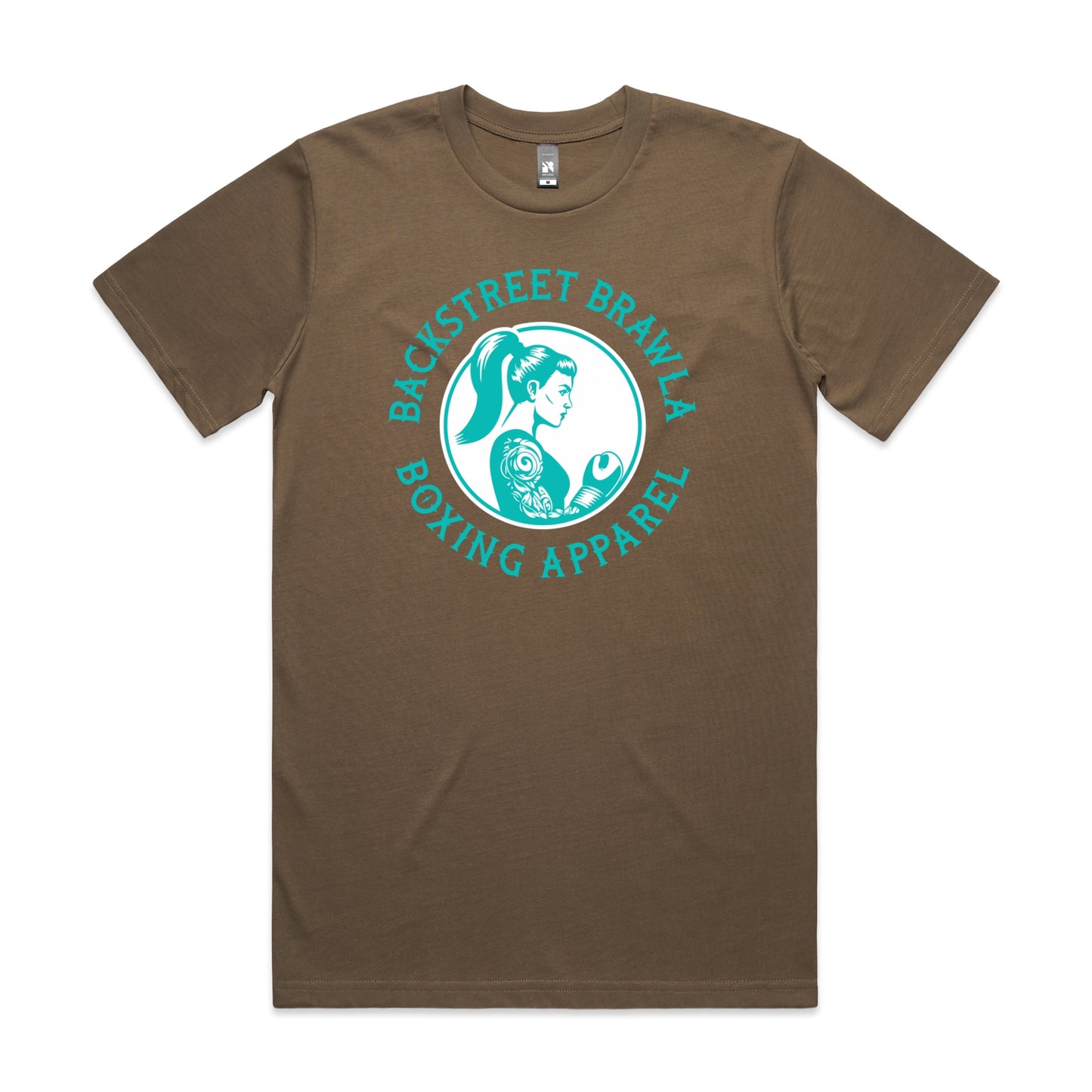 Womens Eat Sleep Brawl Repeat T- Shirt