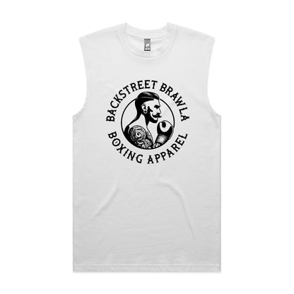Mens Eat Sleep Brawl Repeat Singlet Top