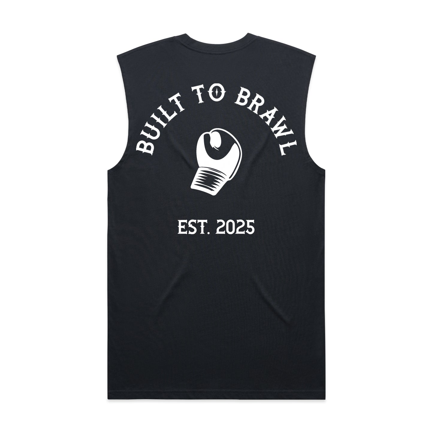 Mens Built to Brawl Singlet Top