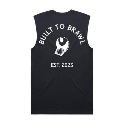 Mens Built to Brawl Singlet Top