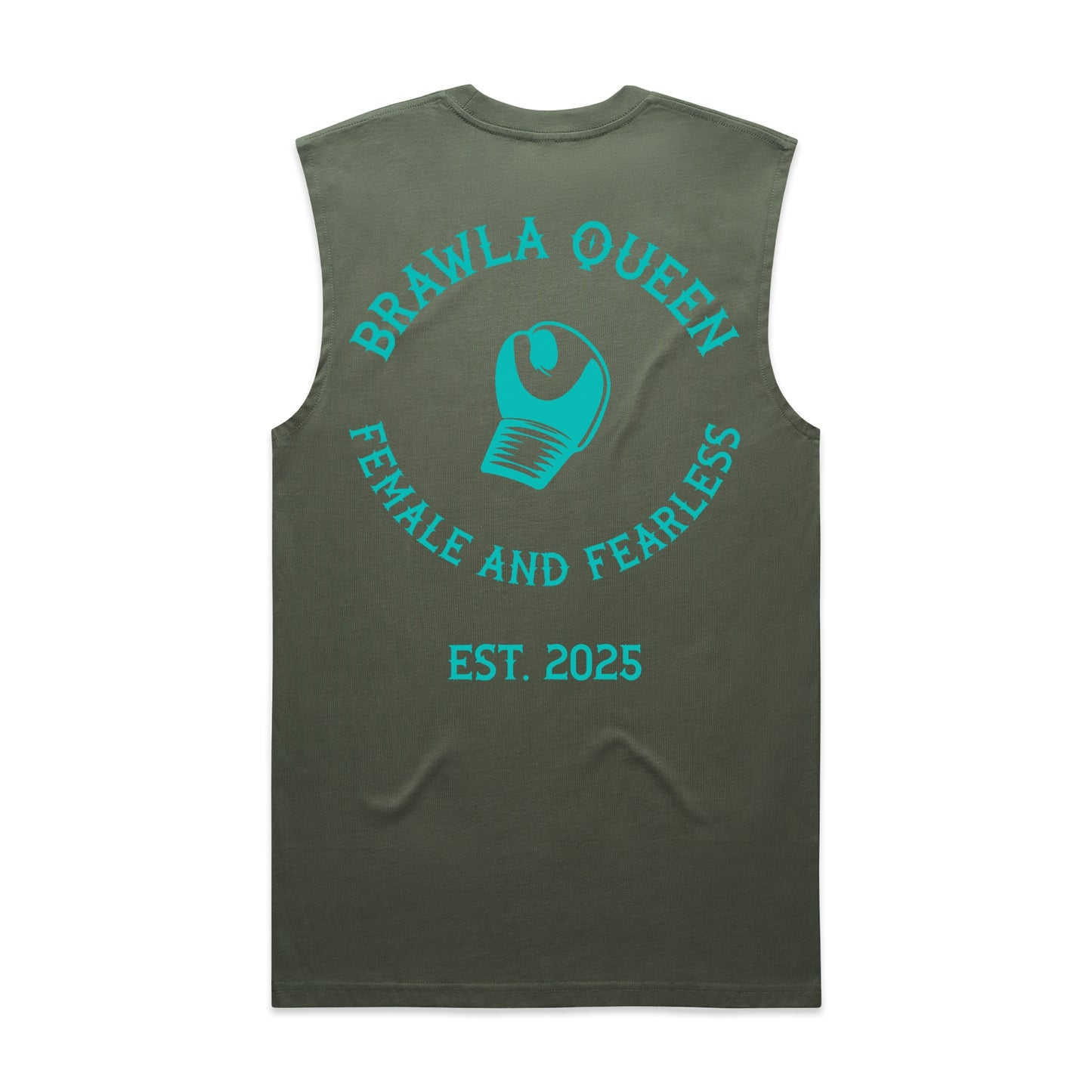 Womens Brawla Queen Singlet Top