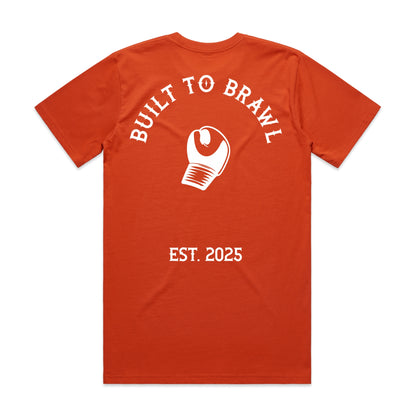 Mens Built to Brawl Tee shirt