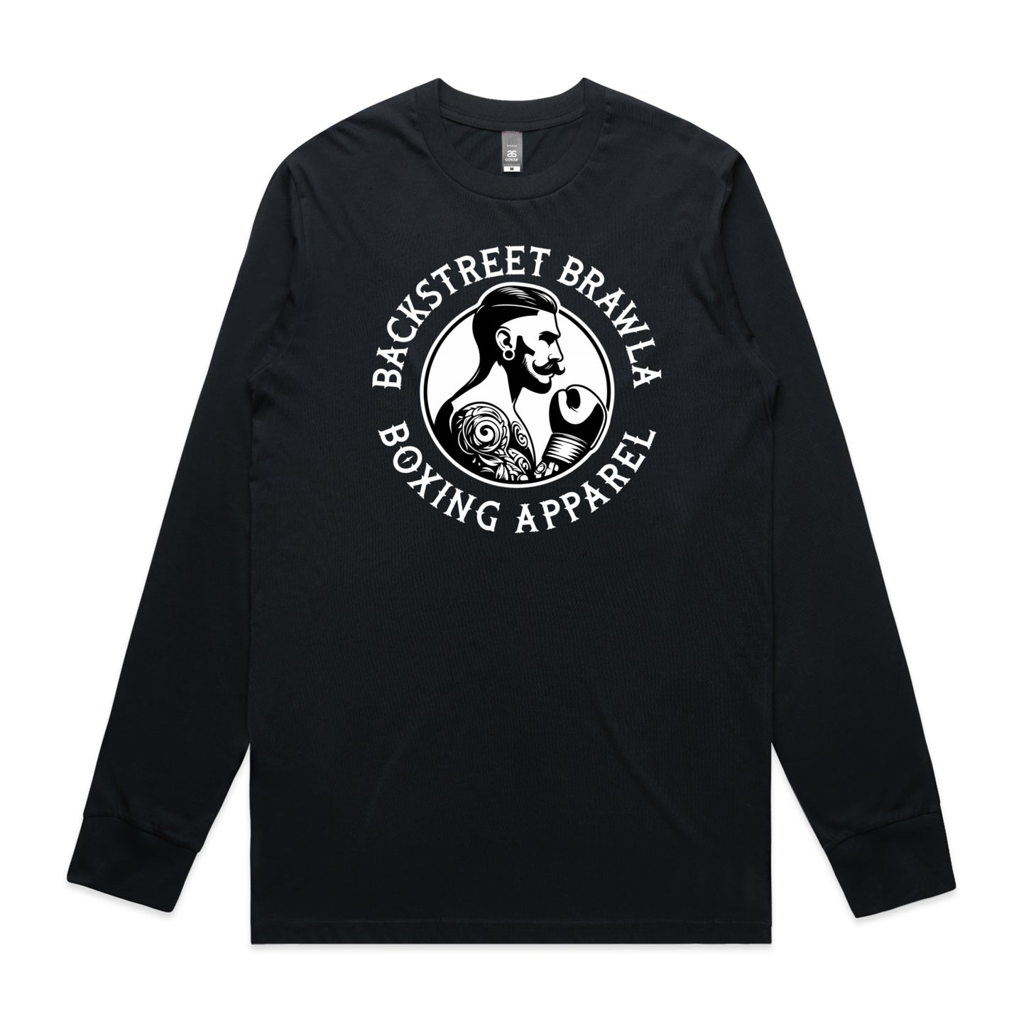 Mens Built to Brawl Long Sleeve Tee