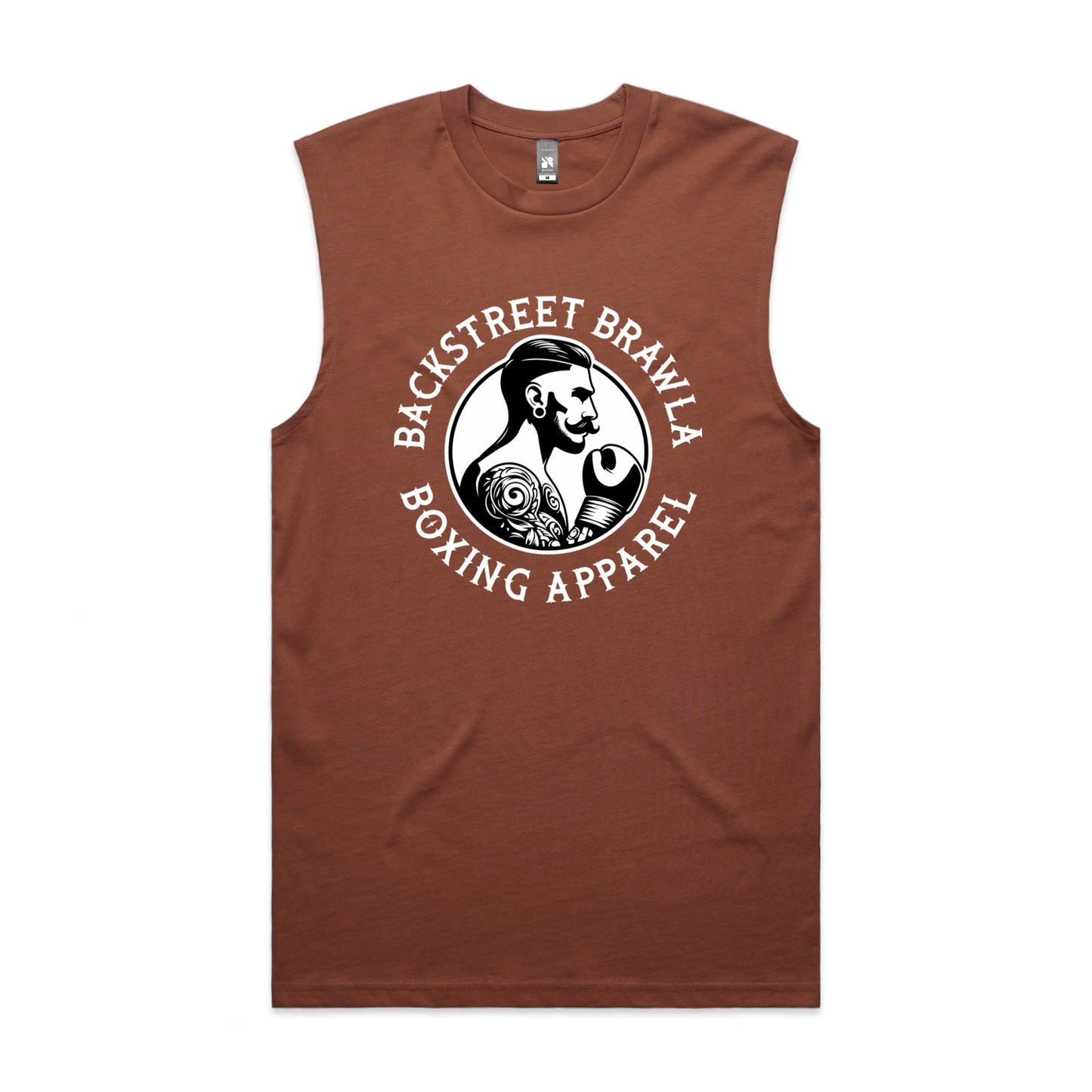 Mens Eat Sleep Brawl Repeat Singlet Top