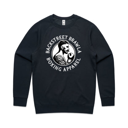 Mens Eat Sleep Brawl Repeat Jumper