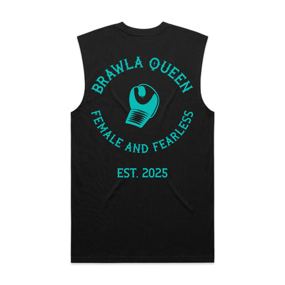 Womens Brawla Queen Singlet Top