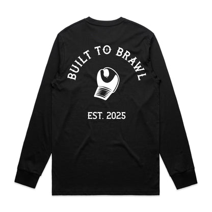 Mens Built to Brawl Long Sleeve Tee