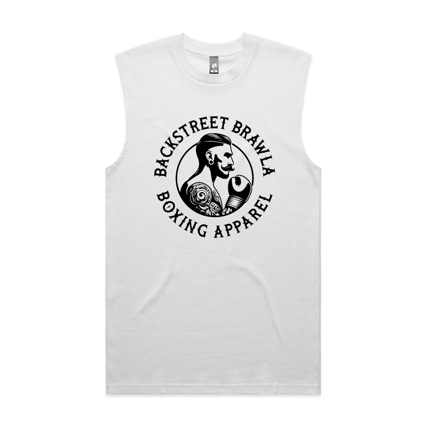 Mens Built to Brawl Singlet Top