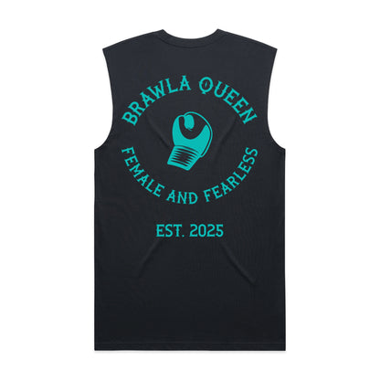 Womens Brawla Queen Singlet Top
