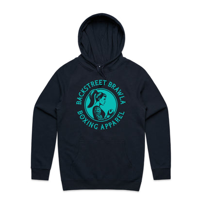 Womens Eat Sleep Brawl Repeat Hoodie