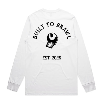 Mens Built to Brawl Long Sleeve Tee