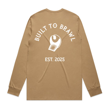 Mens Built to Brawl Long Sleeve Tee