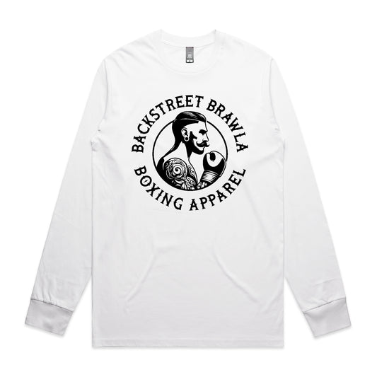 Mens Built to Brawl Long Sleeve Tee