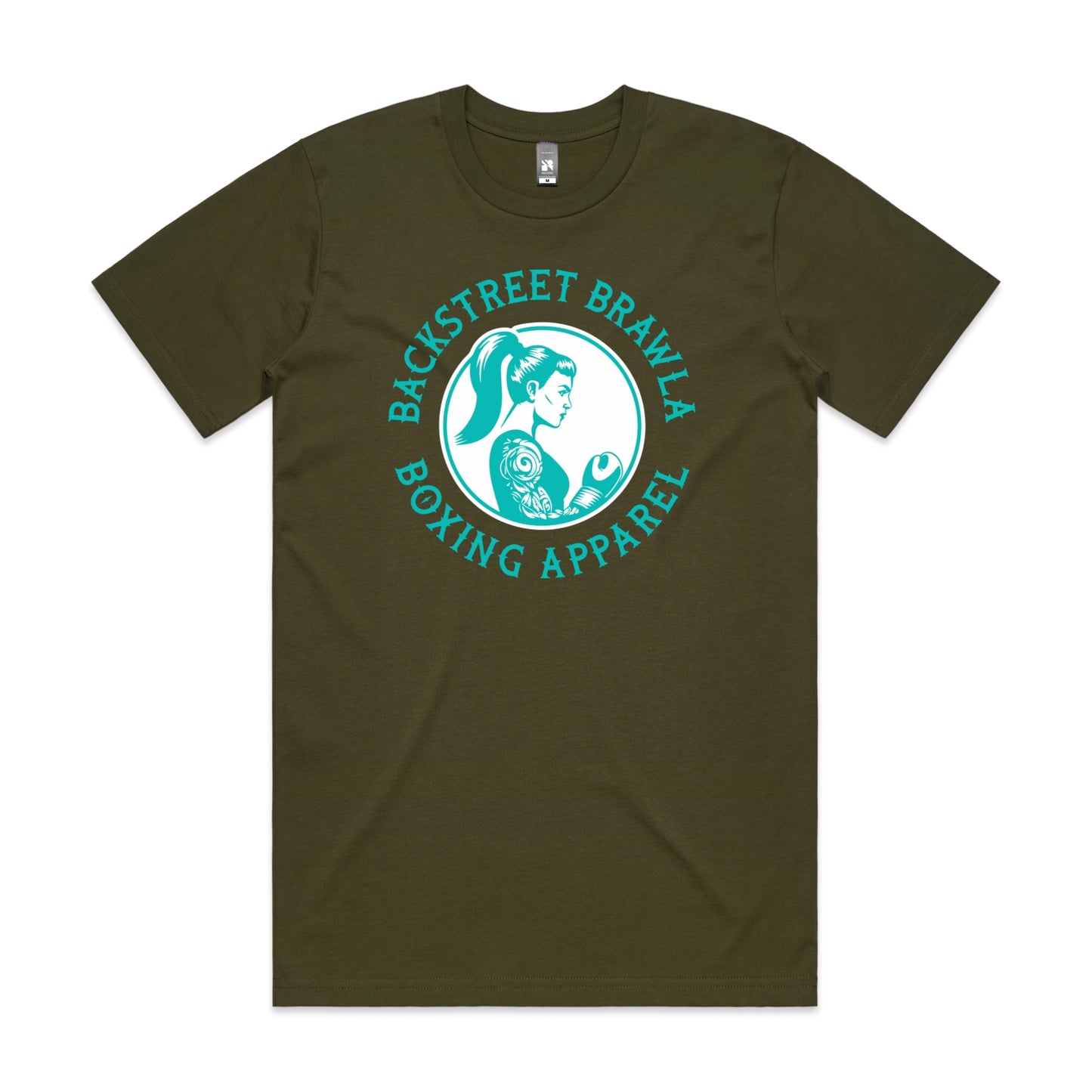 Womens Eat Sleep Brawl Repeat T- Shirt
