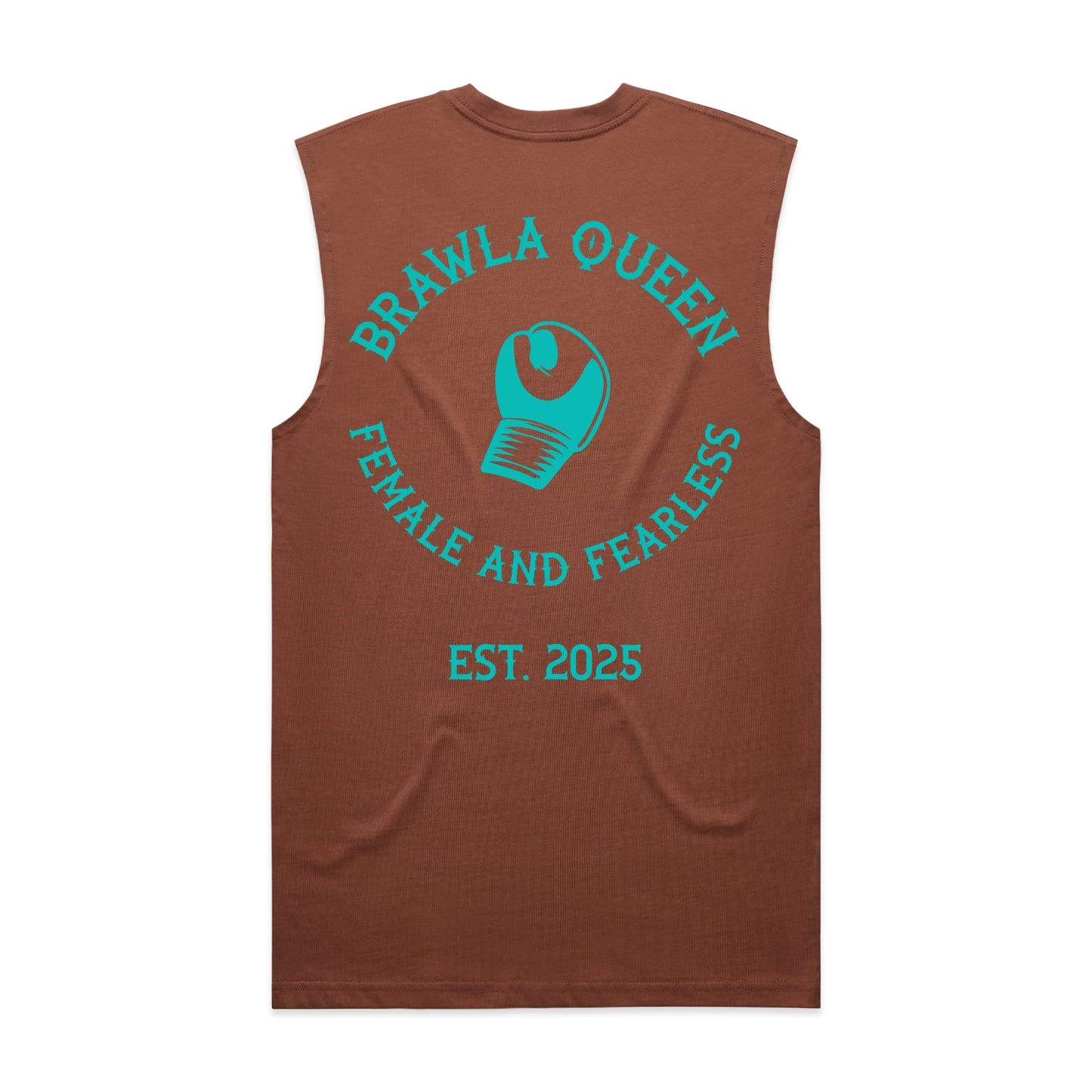 Womens Brawla Queen Singlet Top
