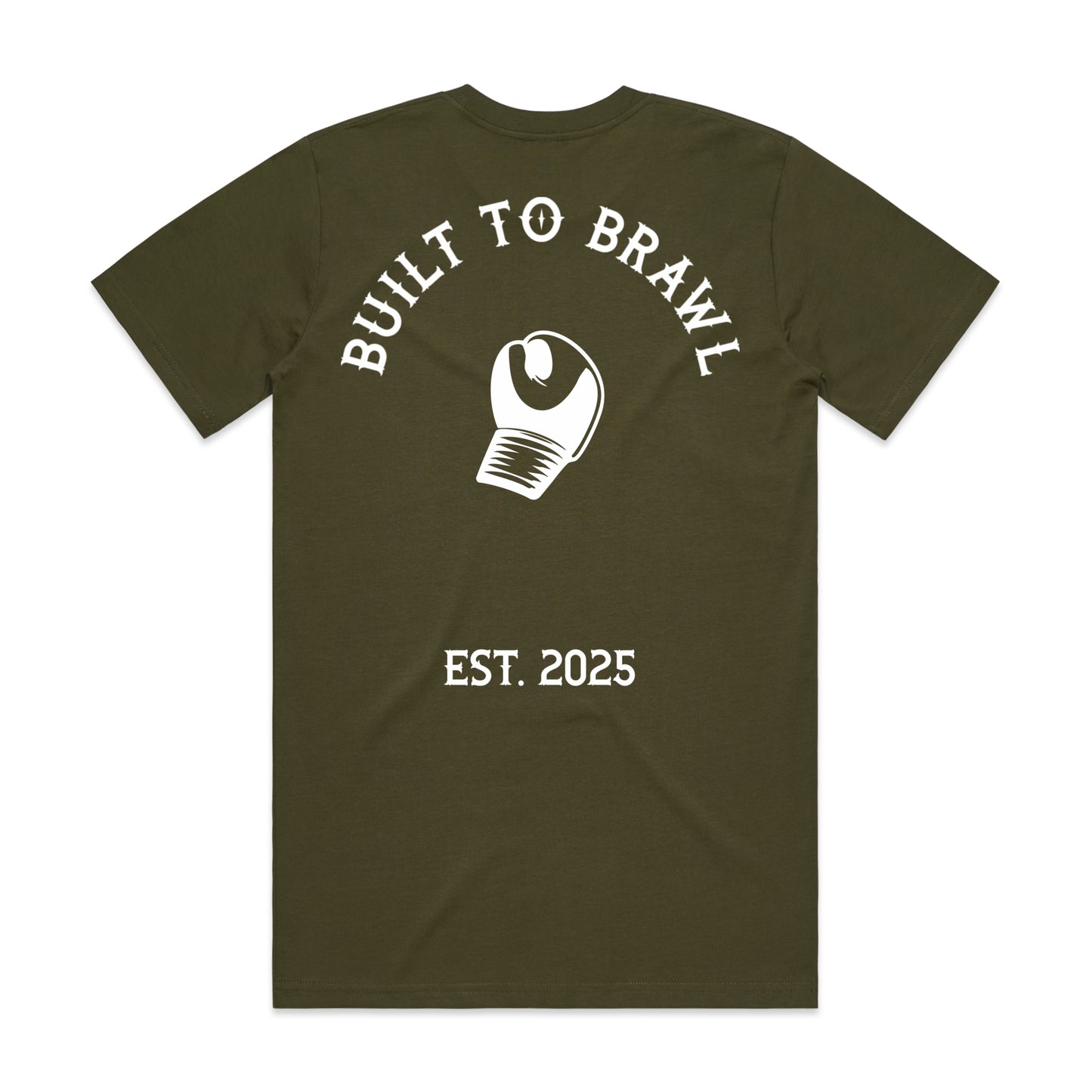 Mens Built to Brawl Tee shirt