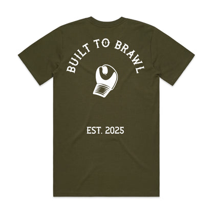 Mens Built to Brawl Tee shirt