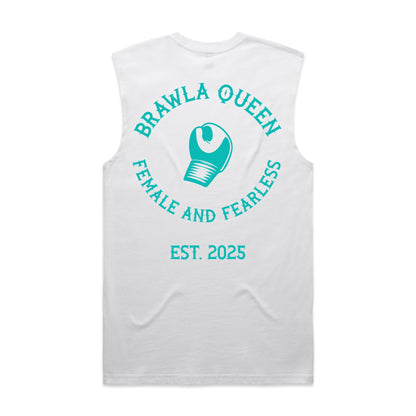 Womens Brawla Queen Singlet Top