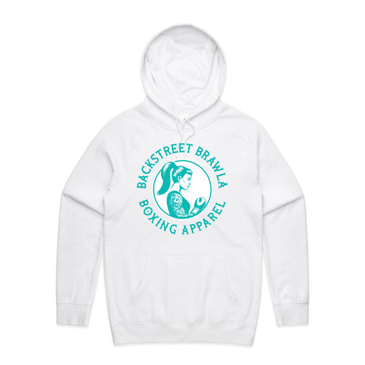 Womens Eat Sleep Brawl Repeat Hoodie