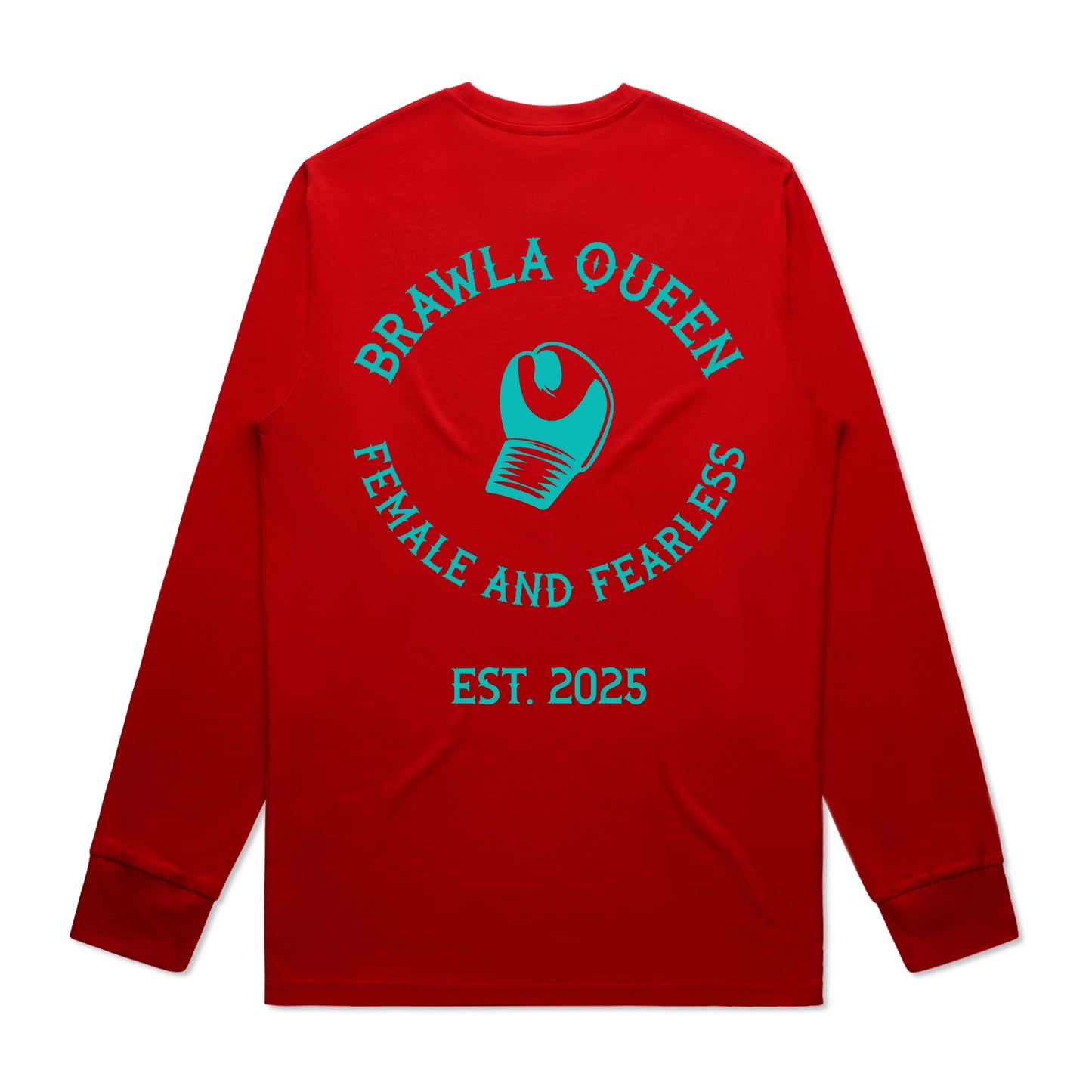 Womens Brawla Queen Long Sleeve Tee