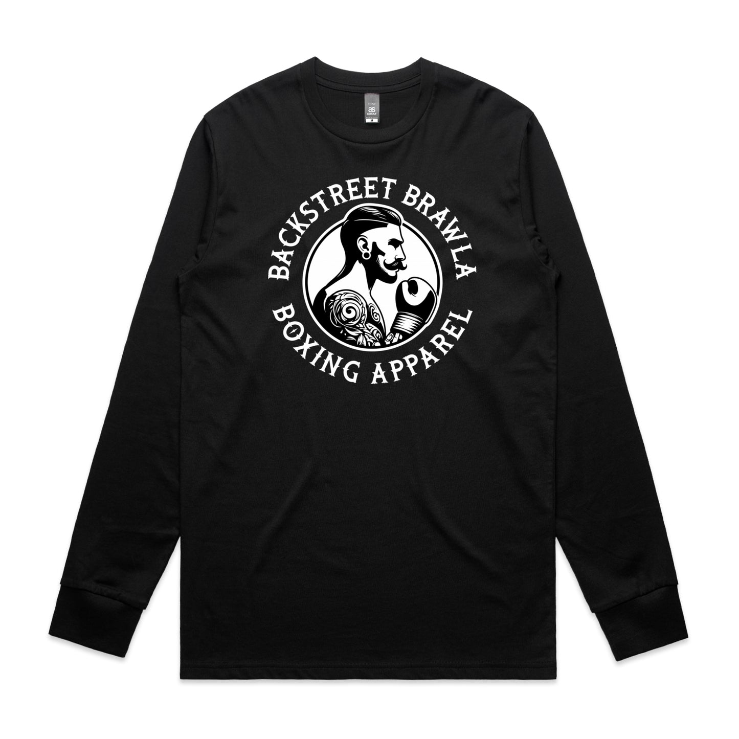 Mens Built to Brawl Long Sleeve Tee