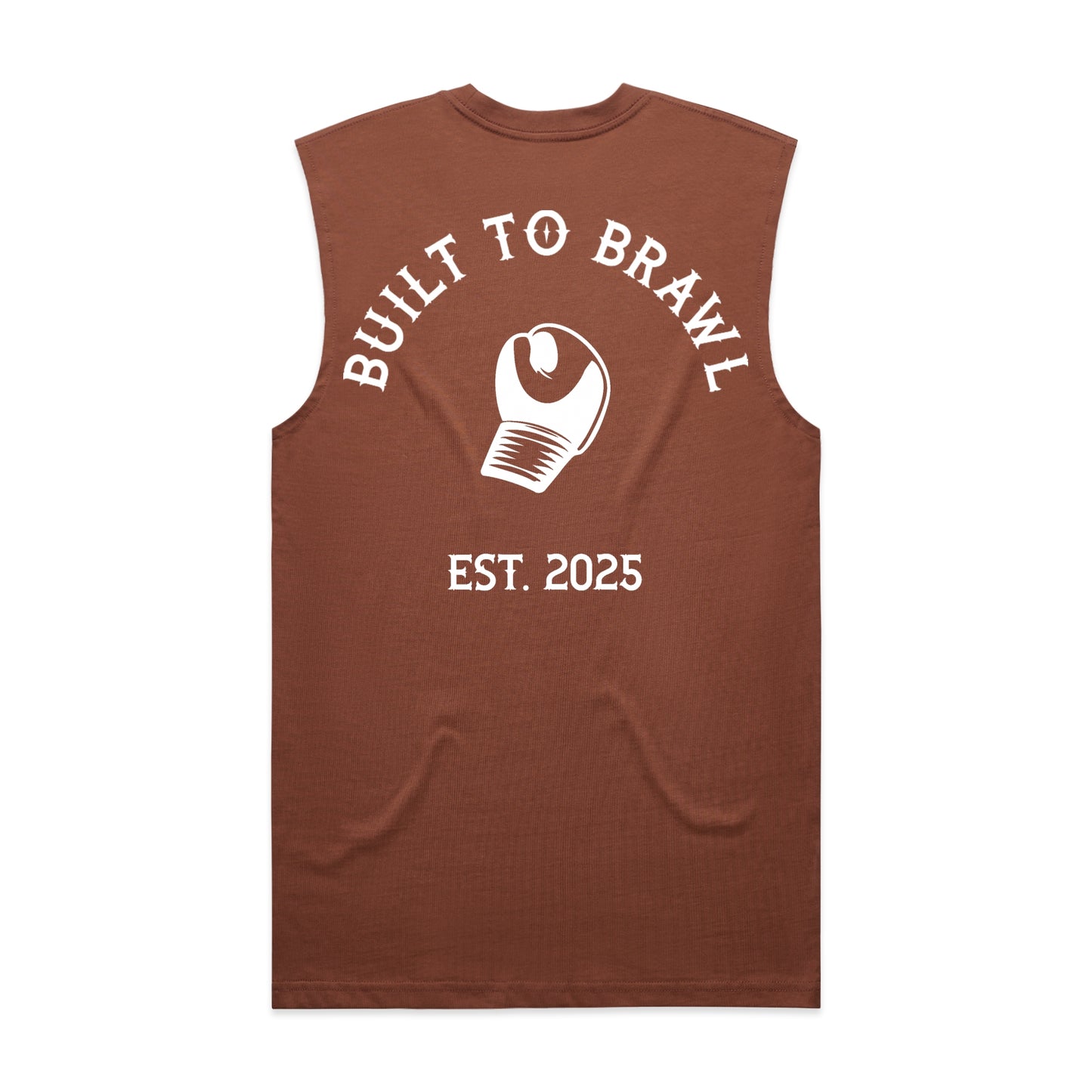 Mens Built to Brawl Singlet Top
