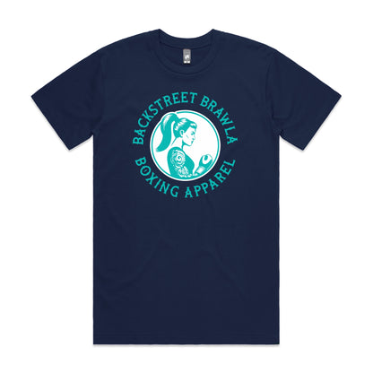 Womens Eat Sleep Brawl Repeat T- Shirt