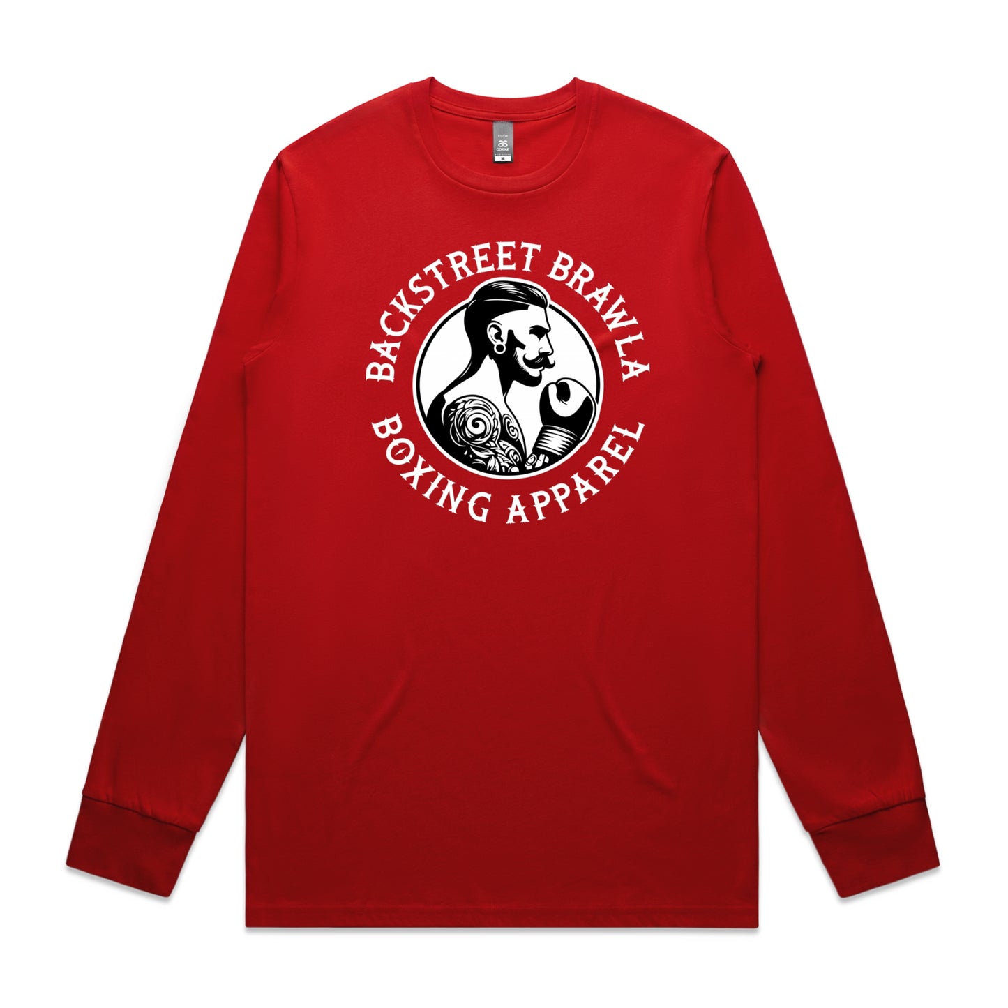 Mens Built to Brawl Long Sleeve Tee