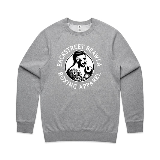 Mens Eat Sleep Brawl Repeat Jumper