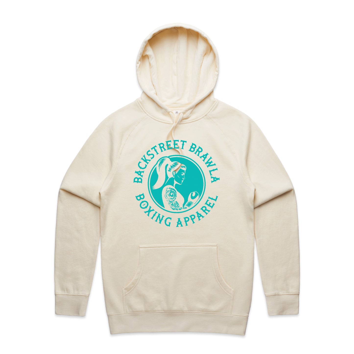 Womens Eat Sleep Brawl Repeat Hoodie