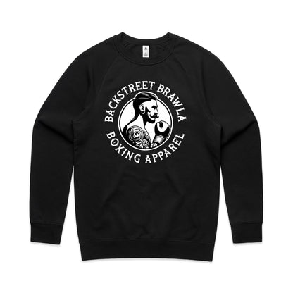 Mens Eat Sleep Brawl Repeat Jumper