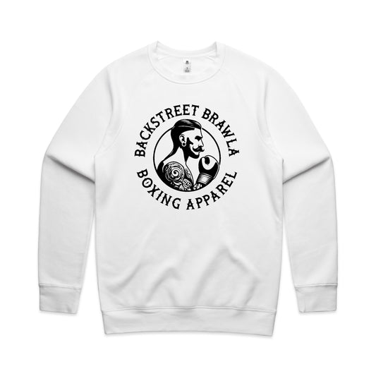 Mens Eat Sleep Brawl Repeat Jumper