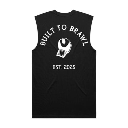 Mens Built to Brawl Singlet Top