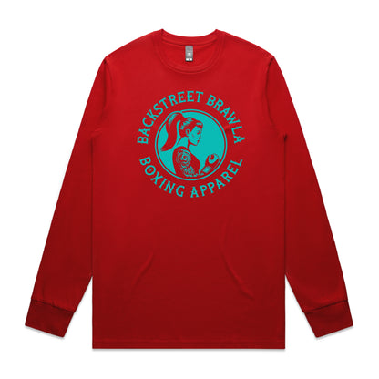 Womens Brawla Queen Long Sleeve Tee
