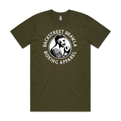 Mens Eat Sleep Brawl Repeat T-Shirt